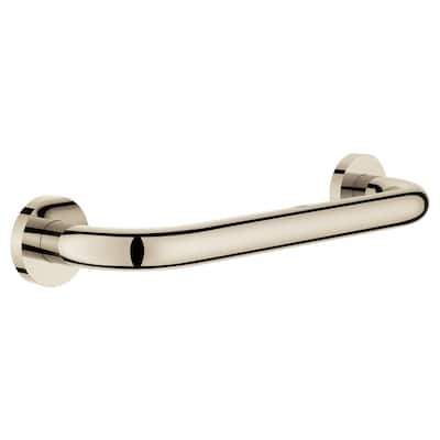 piloot naaien Malawi GROHE Essentials 12 in. Grip Bar in Polished Nickel 40421BE1 - The Home  Depot