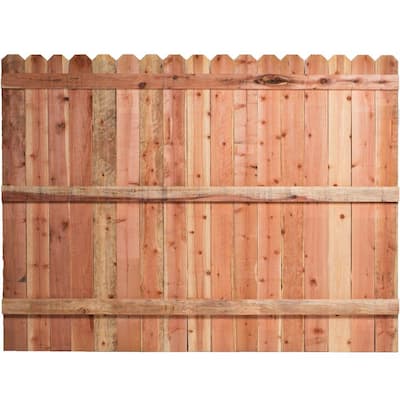 6 Wood Fence Panels Wood Fencing The Home Depot 6 Wood Fence Panels Wood Fencing The Home Depot