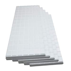 EPS Polystyrene Board External Wall Insulation 20mm pack of 30 boards/15m2 white 