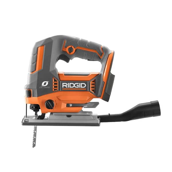 RIDGID R8832B-A14AK101 18V OCTANE Brushless Cordless Jig Saw (Tool Only) with All Purpose Jig Saw Blade Set (10-Piece) - 3