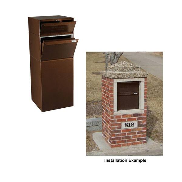 Full Service Vault Mailbox with Mail and Package Delivery in Copper Vein