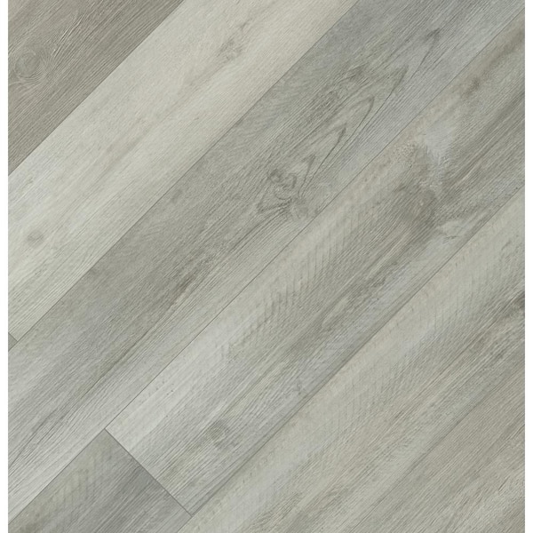 Home Decorators Collection Lush Gray Oak 7 64 In X 42 56 In Rigid Core Luxury Vinyl Plank Flooring 8 Sq Ft Case Vtrhdlusgra7x42 The Home Depot