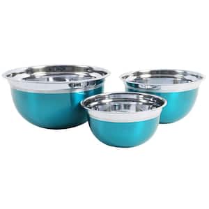 Rosamond 3-Piece Stainless Steel Mixing Bowl Set