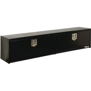 88 Gloss Black Steel Full Size Top Mount Truck Tool Box