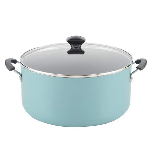 Farberware Aqua Cookware 10.5 qt. Nonstick Stockpot 16356 - The Home Depot