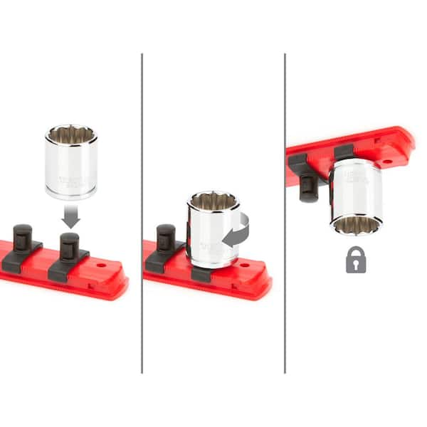 3/8 in. Drive 12-Point Socket Set (19-Piece)