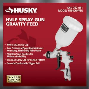 Gravity Feed HVLP Spray Gun