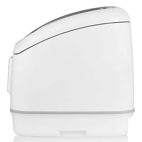 Razorri 17 in. White Portable Countertop Dishwasher - Compact for 4-Sets of  Tableware, 7-Place Settings and Washing Modes Comodo CDW04A - The Home Depot