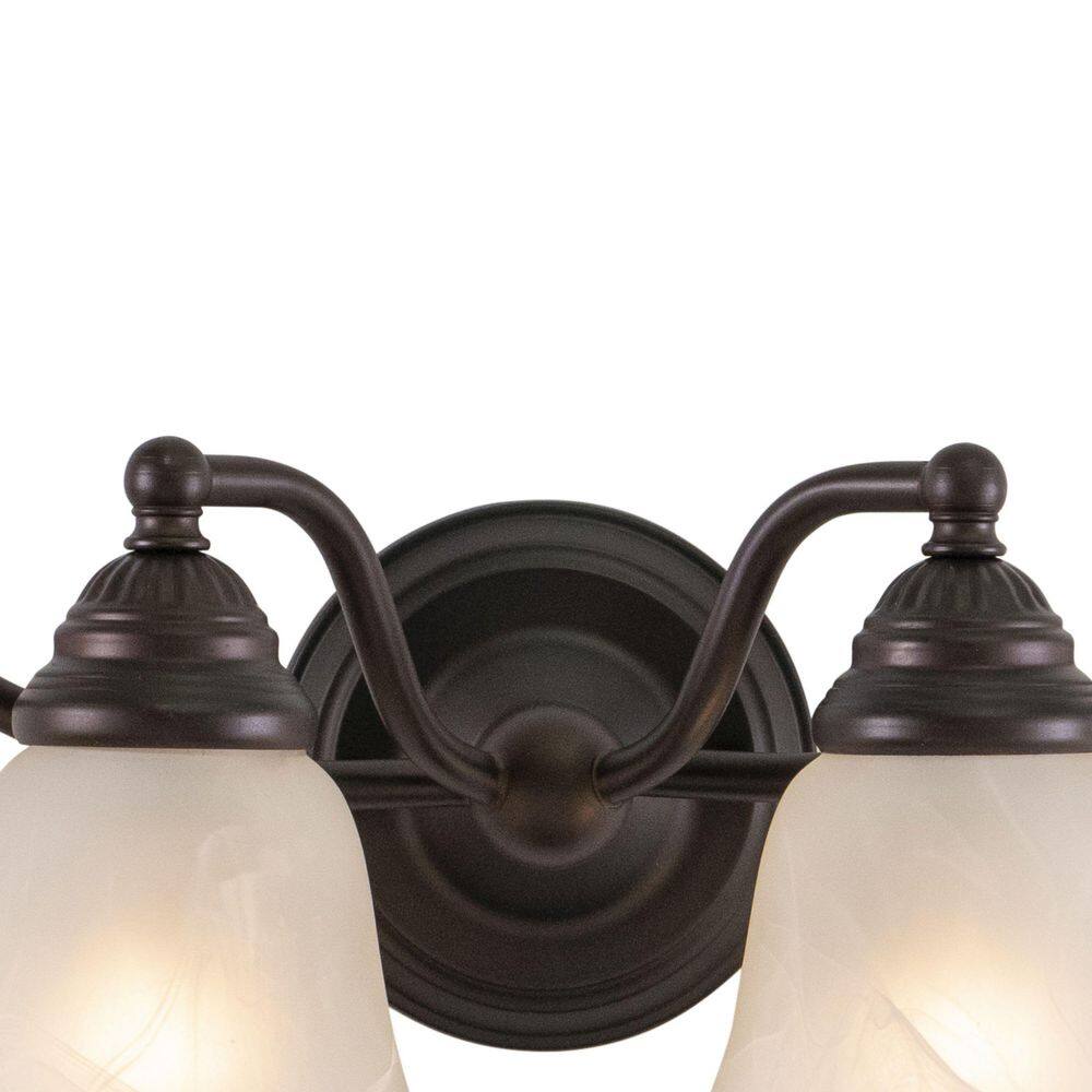 Stanford Oil Burnished Bronze 4-Light Vanity Fixture