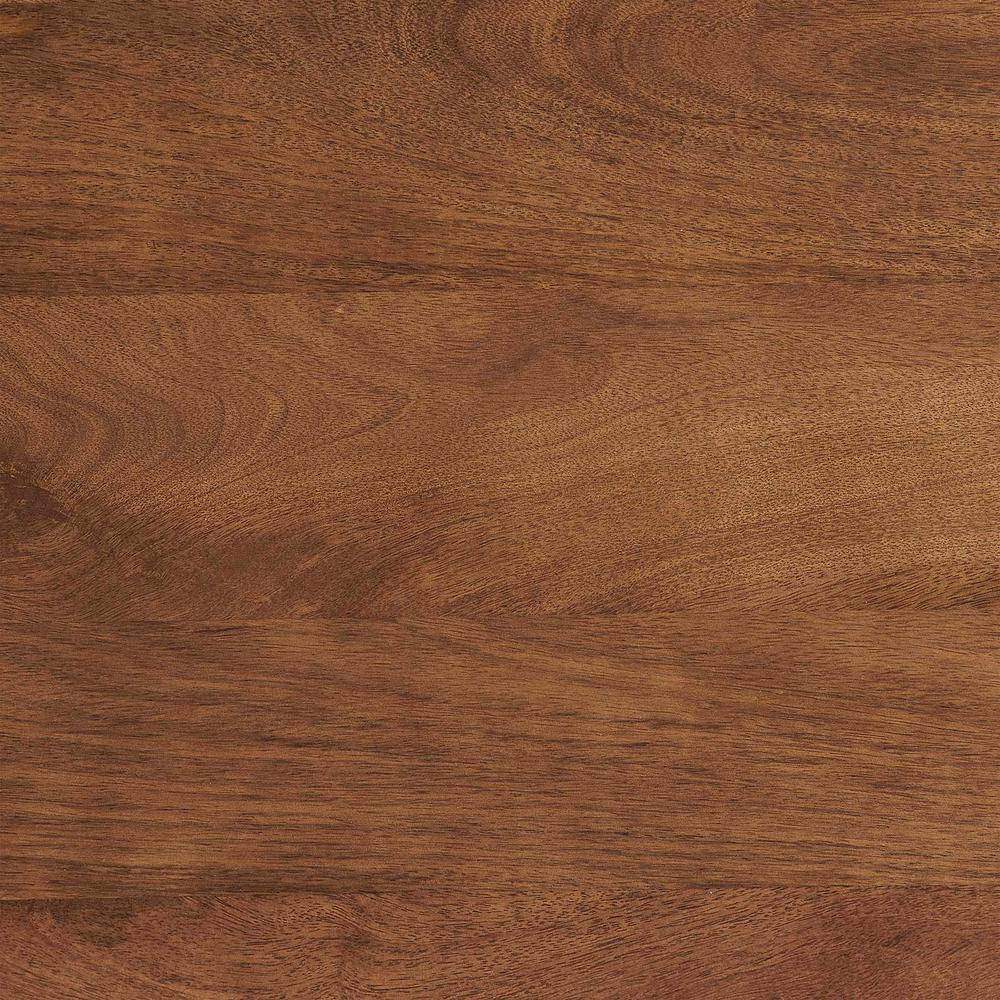 Amistad 86" Walnut Solid Wood Farmhouse Dining Table