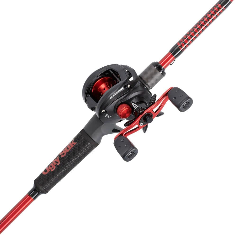 baitcaster rods and reels black Fishing For Fun Reel I Catfish Pro Upgrade your catfishing gear with the Catfish Pro 600CTS Baitcasting Rod Ugly Stik Carbon Low Profile