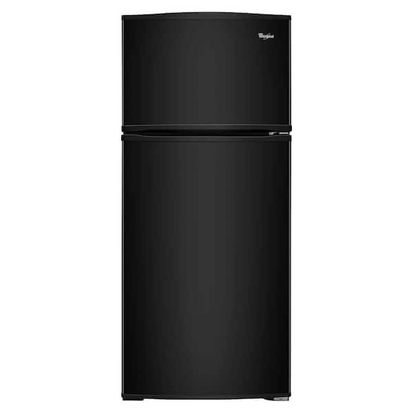 Whirlpool 16 cu. ft. Top Freezer Refrigerator in Black