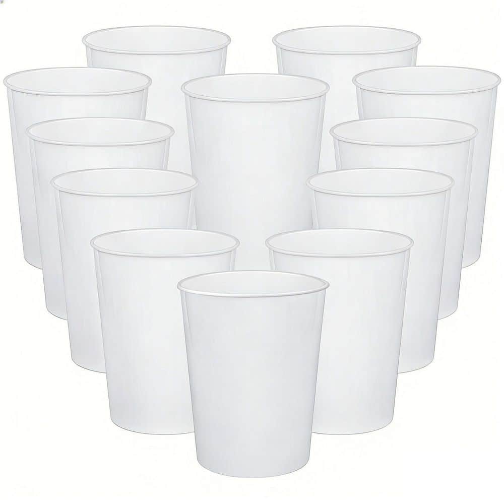 12-Pack 6 in. 2.96 qt. Plastic Ice Buckets for Champagne, Beverage, Soda & Beer, Classic Wine Bottle Chiller for Wedding price history on PriceWatchPro