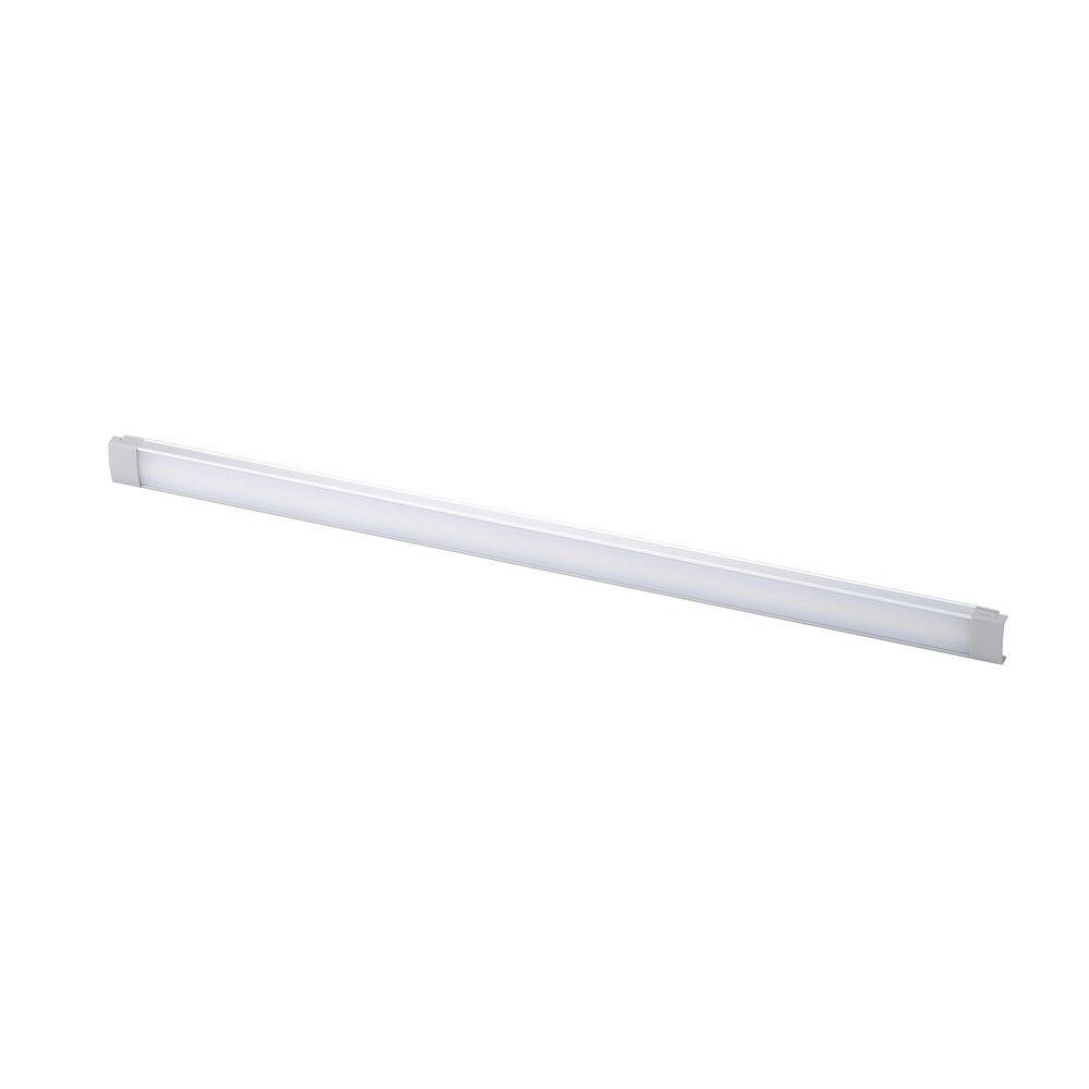 Push Wire 1 in. Wide, 18 in. Bar, Plug-In or Hardwire White & RGB Integrated LED Linkable Under Cabinet Light Bar Silver price history on PriceWatchPro