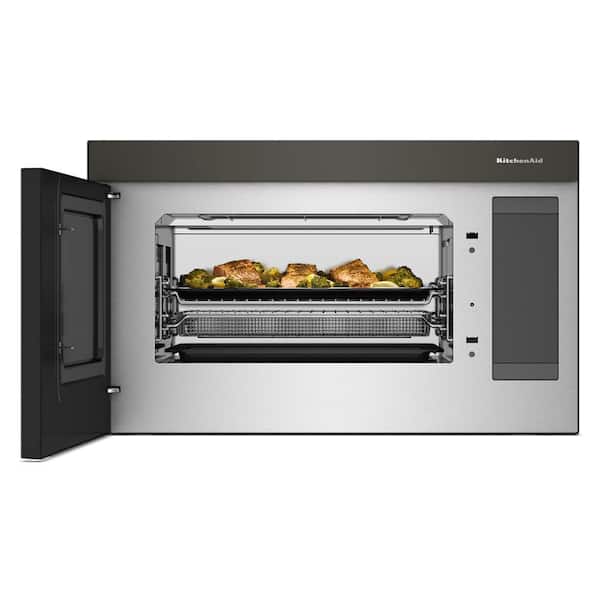 KitchenAid 1.1 cu. ft. Black Ore Electric 1800 watts Over-the