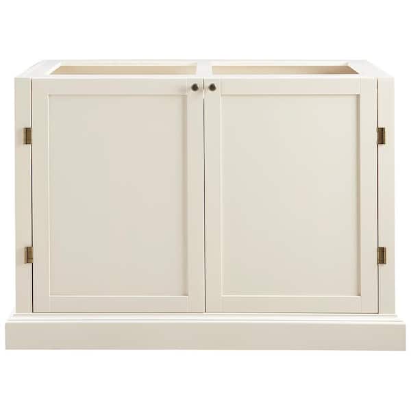 Home Decorators Collection Prescott Polar White Modular 6-Shelf Pantry Base