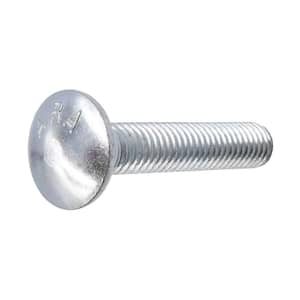 3/8 in.-16 x 2-1/2 in. Zinc Plated Carriage Bolt