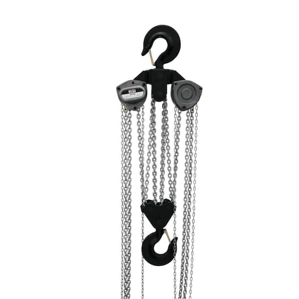 Jet L100-1500WO-20, 15-Ton Chain Hoist 20 ft. Lift and Overload Protection