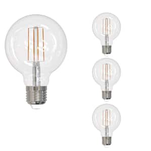 Bulbrite 11-Inch 40W Equivalent T9 Dimmable LED Light Bulb – Warm White 2700K, Medium Screw Base, 4-Pack – Energy Efficient & Long Lasting