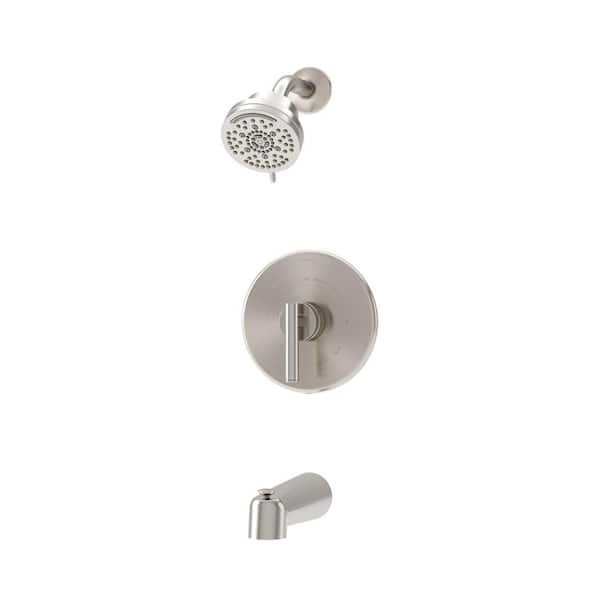 Dia HydroMersion Tub and Shower Faucet Trim Kit Single Handle Multi Spray - 1.5 GPM (Valve Not Included)