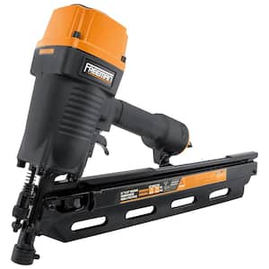 Pneumatic 21° 3-1/2 in. Full Round Head Framing Nailer with Nails