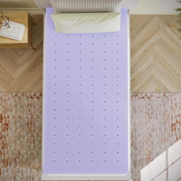 Carnegy Avenue Twin XL Memory Foam Mattress Topper