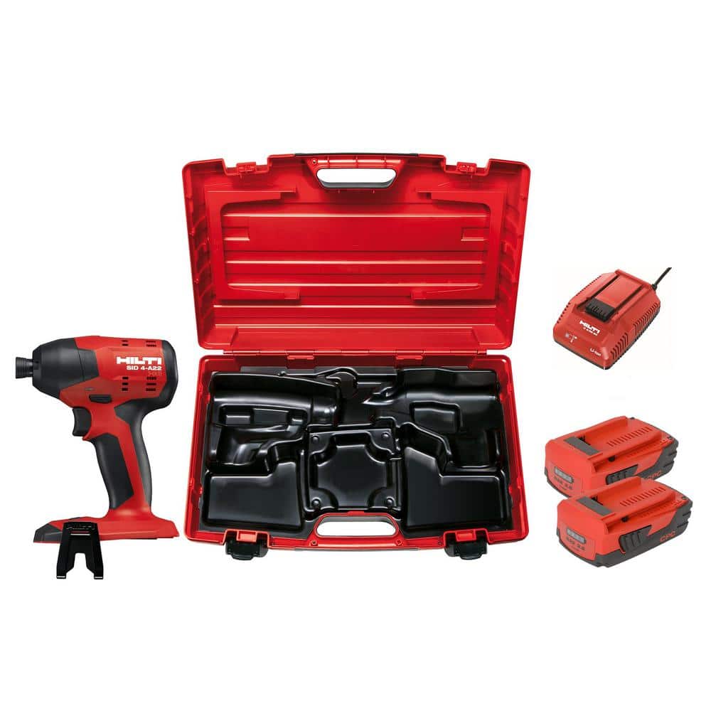Hilti 22-Volt Lithium-Ion 1/4 in. Hex Cordless Brushless SID 4 Compact Impact Driver with 3 gear speed 3554449 Hilti 22-Volt Lithium-Ion 1/4 in. Hex Cordless Brushless SID 4 Compact Impact Driver with 3 gear speed 3554449 Sansujyuku sansujyuku.com
