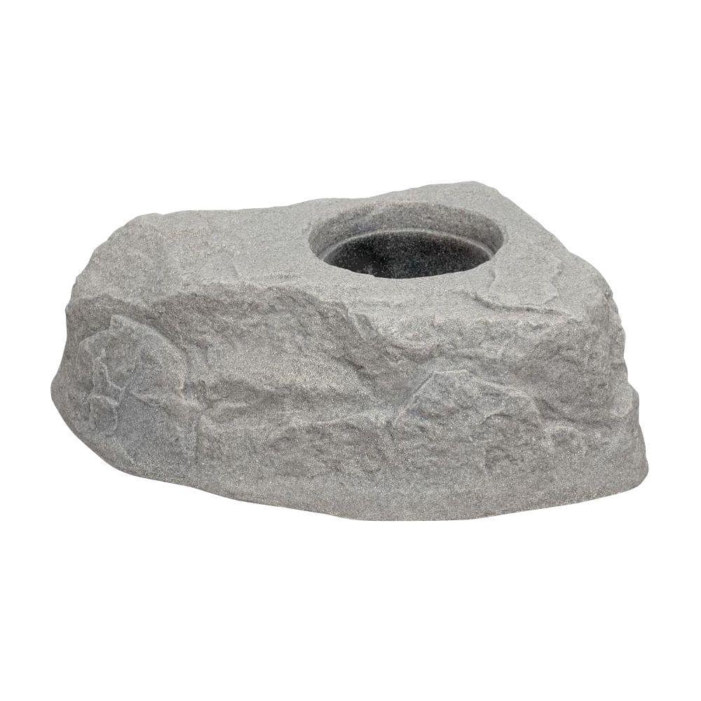 Dekorra 35 in. Fieldstone Plastic Rock Planter