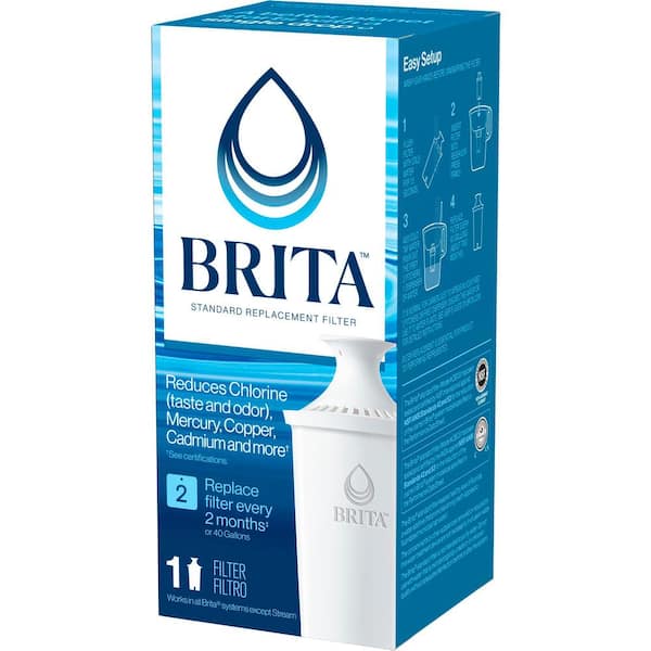 Brita 35503 Pitcher Replacement Water Filter Cartridges - Pack Of 3: Water  Filter Cartridges (060258355031-2)