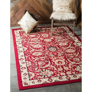 Espahan Cape Cod Red 5' 0 x 8' 0 Area Rug