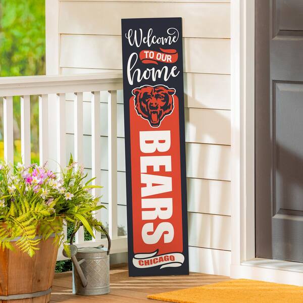 Evergreen 47 in. Double Sided Leaner Halloween Prop Porch Sign