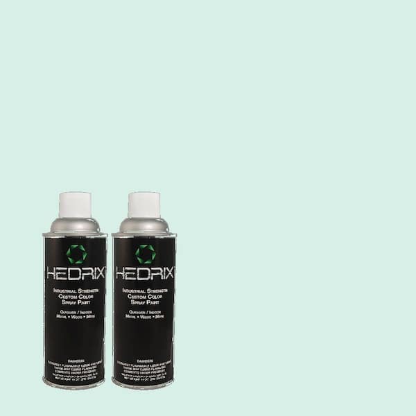 Hedrix 11 oz. Match of 500C-3 Spa Semi-Gloss Custom Spray Paint (2-Pack)