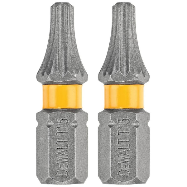 DEWALT MAXFIT 1 in. x TX #15 Screwdriving Bit (2-Piece)