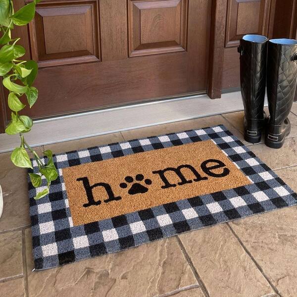 Fashion Faux Paw Doormat