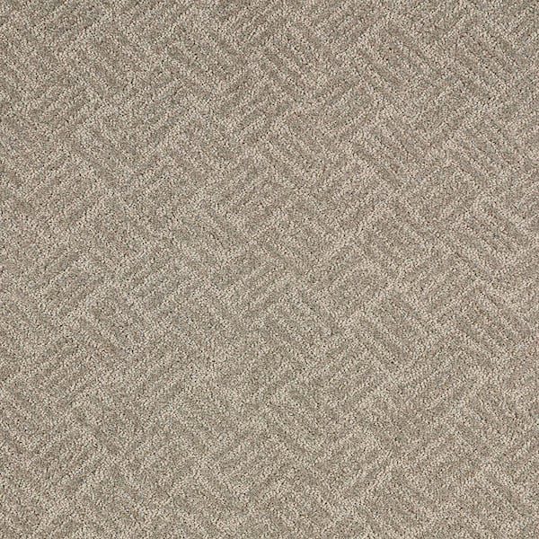 Lifeproof with Petproof Technology Embers Aloft Yarn Beige 39 oz. Triexta Pattern Installed Carpet