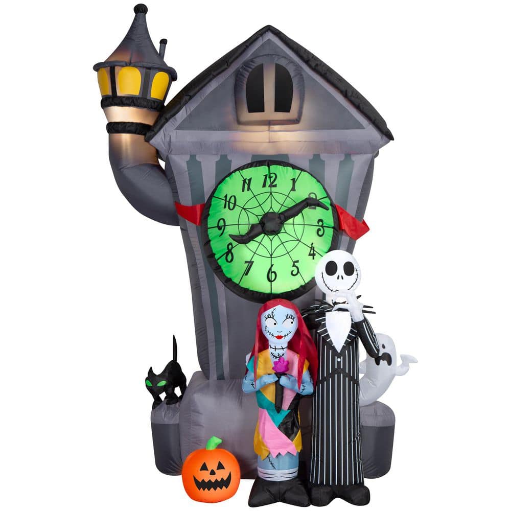 Disney 8 ft Airblown-NBC Clock Tower House-Giant Halloween