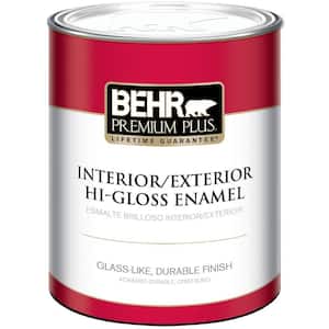 1 qt. Deep Hi-Gloss Low VOC Interior/Exterior Paint