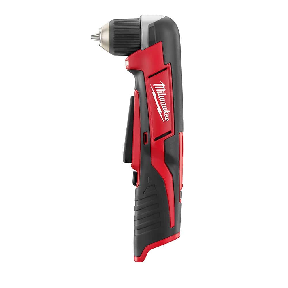 Milwaukee M12 12V Lithium-Ion Cordless 3/8 in. Right Angle Drill  (Tool-Only) 2415-20 - The Home Depot