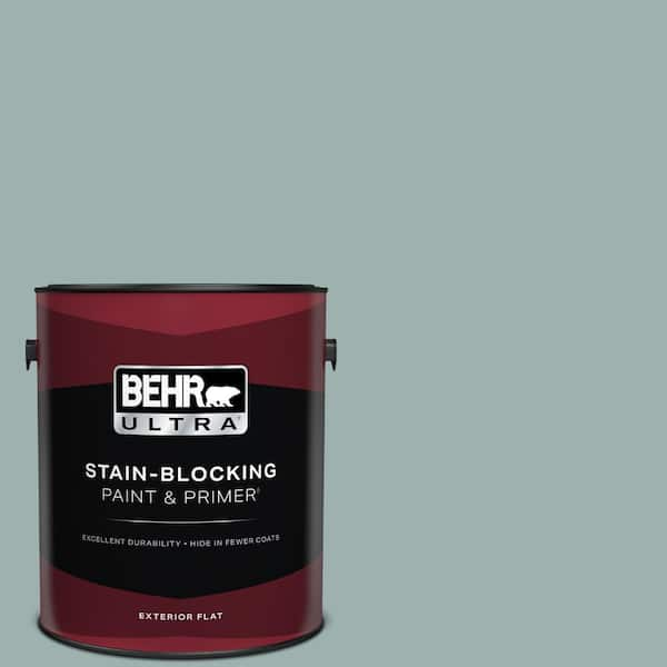 BEHR ULTRA 1 gal. #PPF-36 Veranda Charm Flat Exterior Paint & Primer