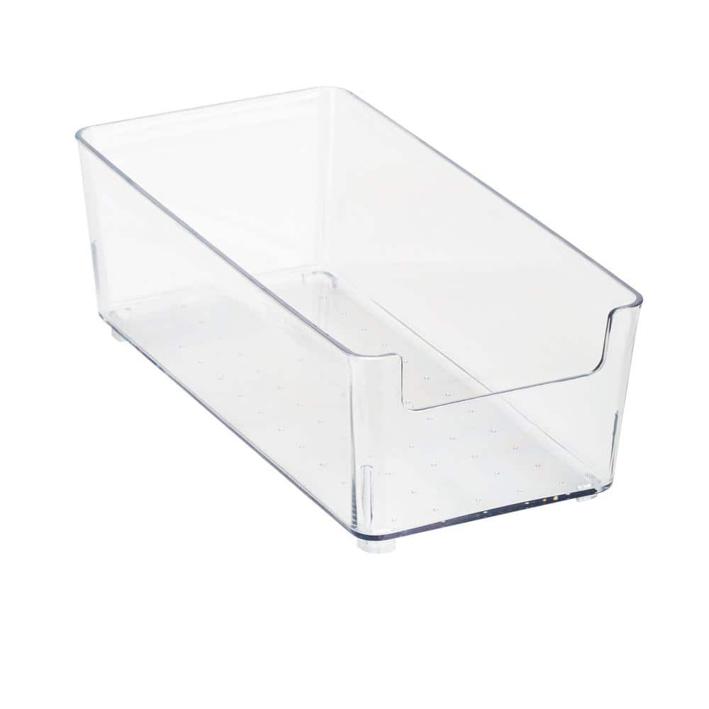 Clear Acrylic Small Rectangular Drawer Organizer, 10" x 8" x 6"