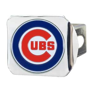 MLB - Chicago Cubs Color Hitch Cover in Chrome