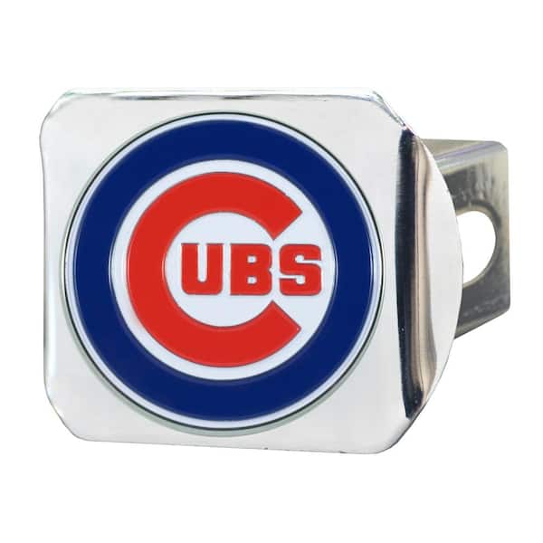 3.25 MLB Chicago Cubs 3D Chrome Metal Emblem Exterior Auto Accessory
