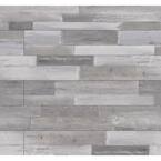 Sorento Platinum Grey 12 MIL x 7 in. W x 48 in. L Click Lock Waterproof Luxury Vinyl Plank Flooring (19 sqft/case)