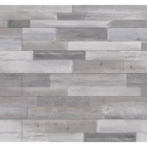 LP Sorento Platinum Grey 12 MIL x 7 in. W x 48 in. L Click Lock Waterproof Luxury Vinyl Plank Flooring (19 sqft/case)