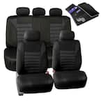 Premium 3D Air Mesh 47 in. x 23 in. x 1 in. Air Bag Compatible Full Set Car Seat Covers