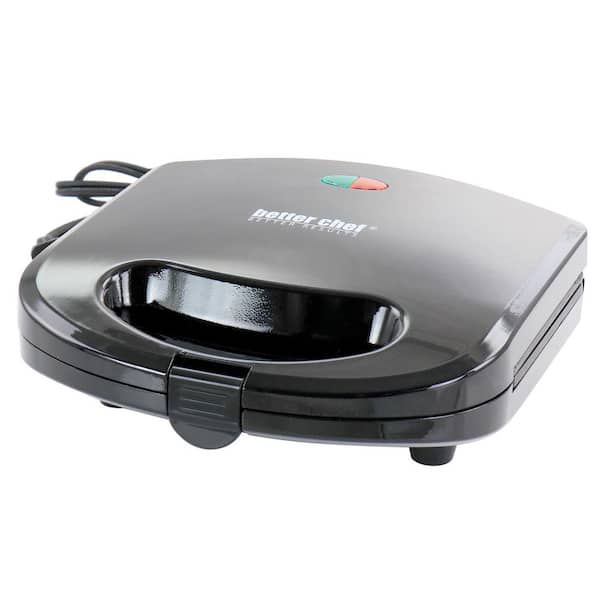 Panini Press-Black with Stainless Steel