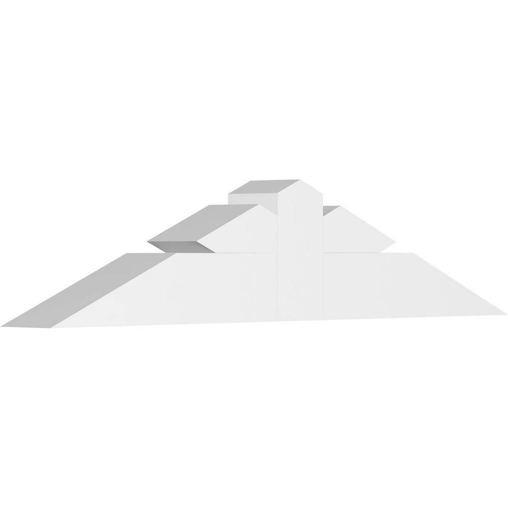 60 in. W x 12 1/2 in. H x 6 in. D x 6 in. F, 5/12 Pitch, Saratoga Signature Urethane Gable Bracket, Primed Tan price history on PriceWatchPro