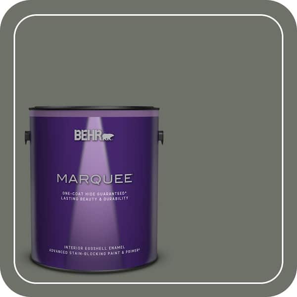 BEHR MARQUEE 1 gal. #ECC-41-3 Laurel Oak Eggshell Enamel Interior Paint & Primer
