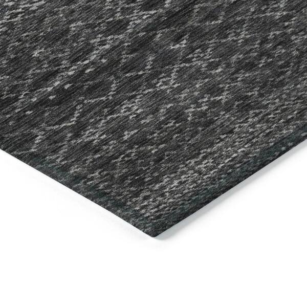 Chantille Machine Washable Indoor/Outdoor Abstract ACN2150 Charcoal 3 ft. x 5 ft. Area Rug