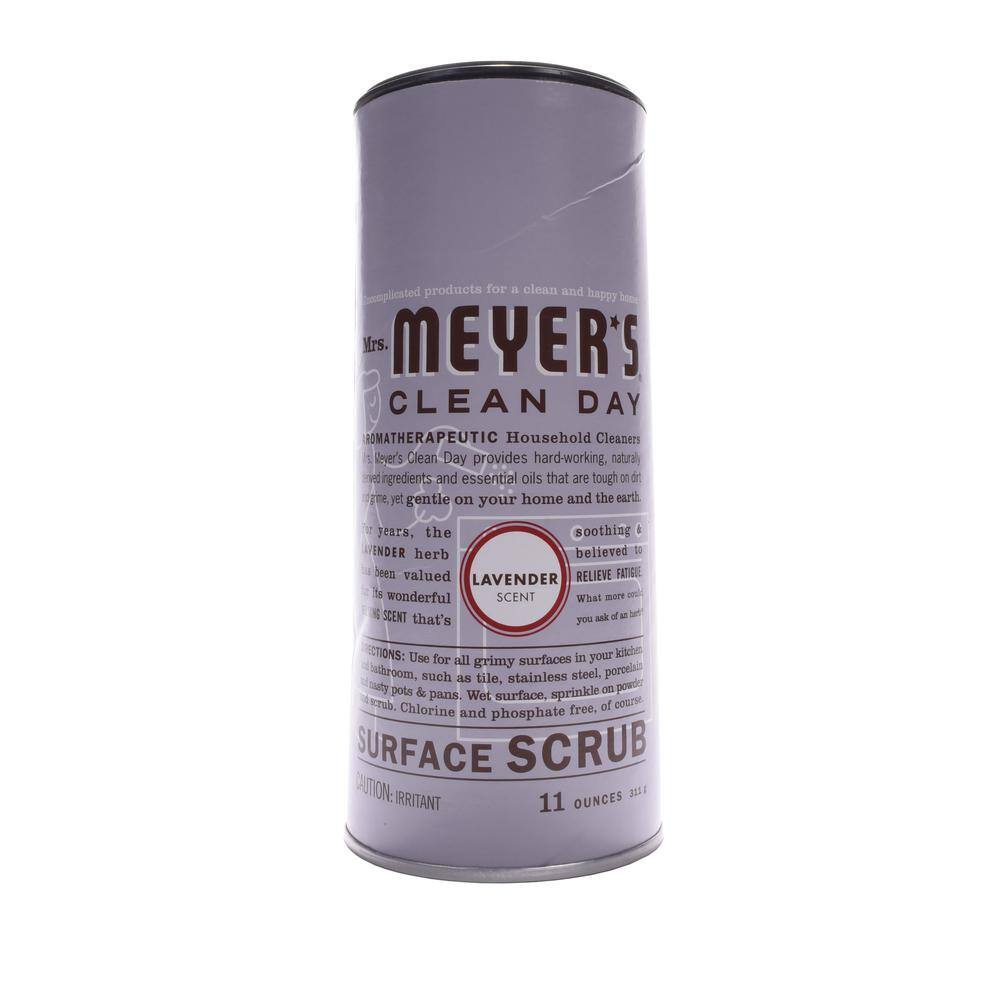 Mrs. Meyer's Clean Day 11 oz. Lavender Scent AllPurpose Cleaner Surface Scrub 663374 The Home
